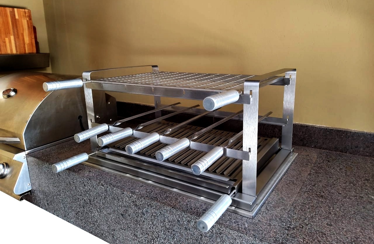 Kit Grill Master 70x50 Espaço Gourmet & Cia Campinas